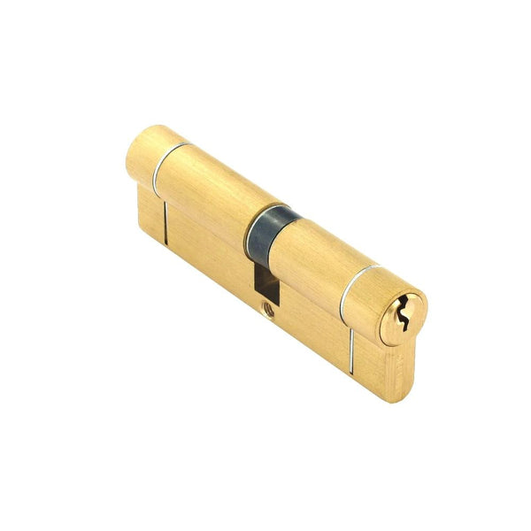 Securit Anti-Snap & Bump Euro Cylinder - 45 x 55mm - Brass