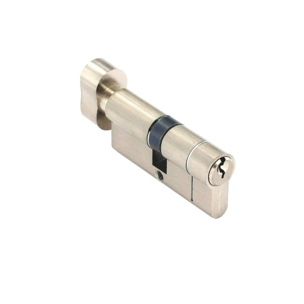 Securit Anti-Snap & Bump Thumb Cylinder - 35 x 35mm - Nickel Plated