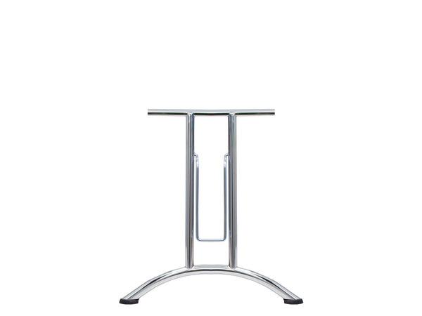 Folding Table Frame 690 x 590mm Curved Foot Chrome Plated