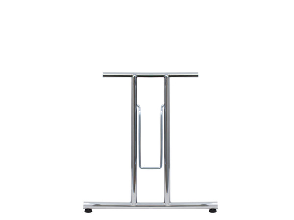 Folding Table Frame 690 x 590mm Straight Foot Chrome Plated
