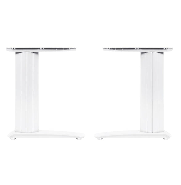 Cantilever frame desk 800mm deep top up to 1800mm wide White | Eurofit Direct