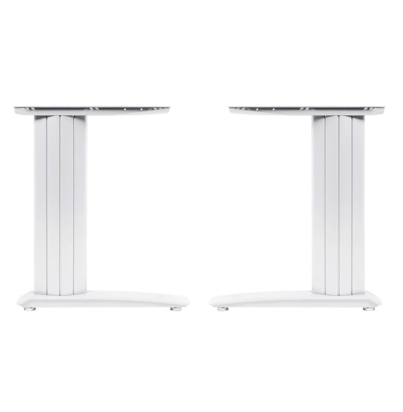 Cantilever frame desk 600mm deep top up to 1800mm wide White | Eurofit Direct