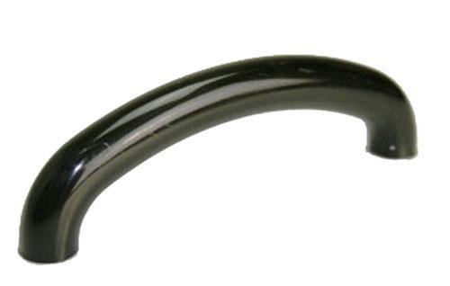 Bow Handle Length 108mm Hole Centres 96mm Black Plastic | Eurofit Direct