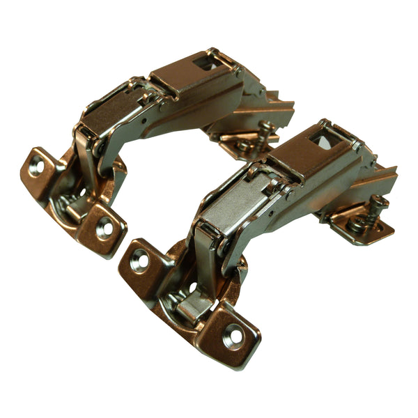 Series 63 Half Overlay 165° Clip On Hinge On 35mm Cup Diameter