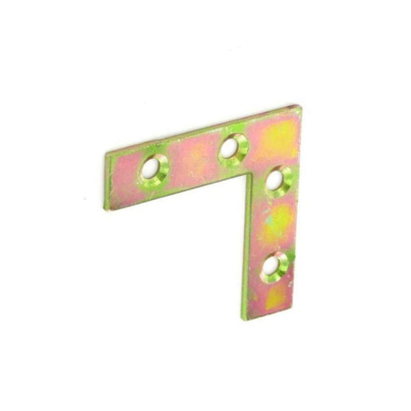 Corner Plate - 50mm - Zinc Plated
