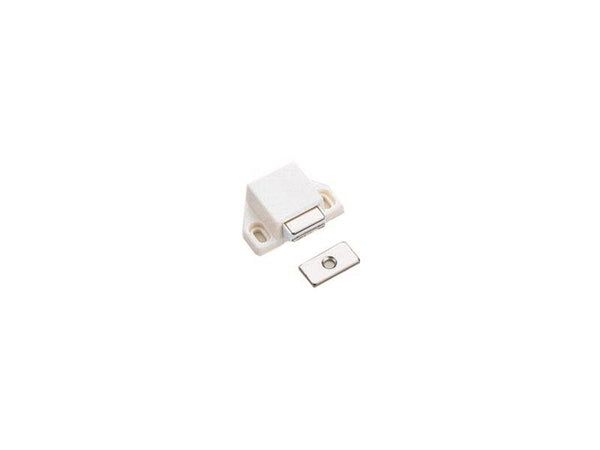 Lamp Single Magnetic Touch Latch - Magnetic Force 1.2kgs - White
