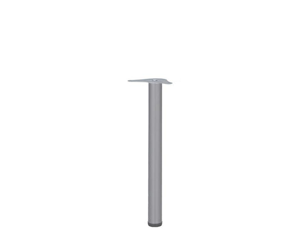 Table Legs 60 x 690mm With 30mm Adjustment - Silver 9006