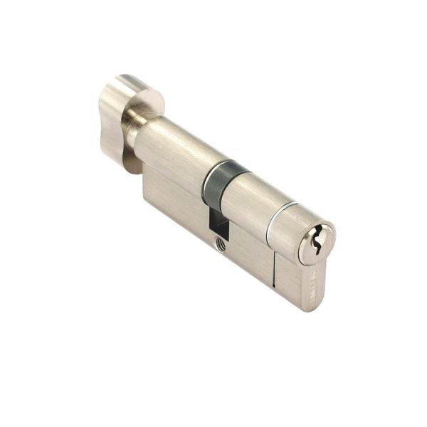Securit Anti-Snap & Bump Thumb Cylinder - 40 x 40mm - Nickel Plated