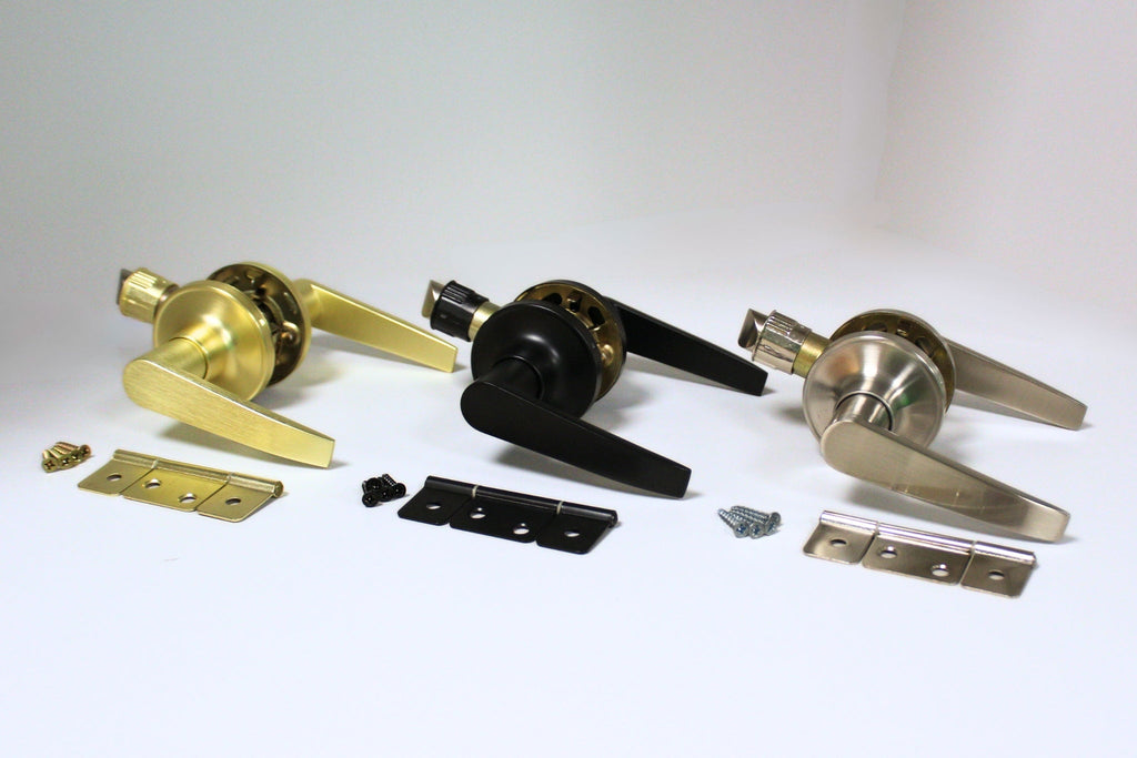 Handle Finishes Compared: Matt Black, Brass, Nickel and Chrome
