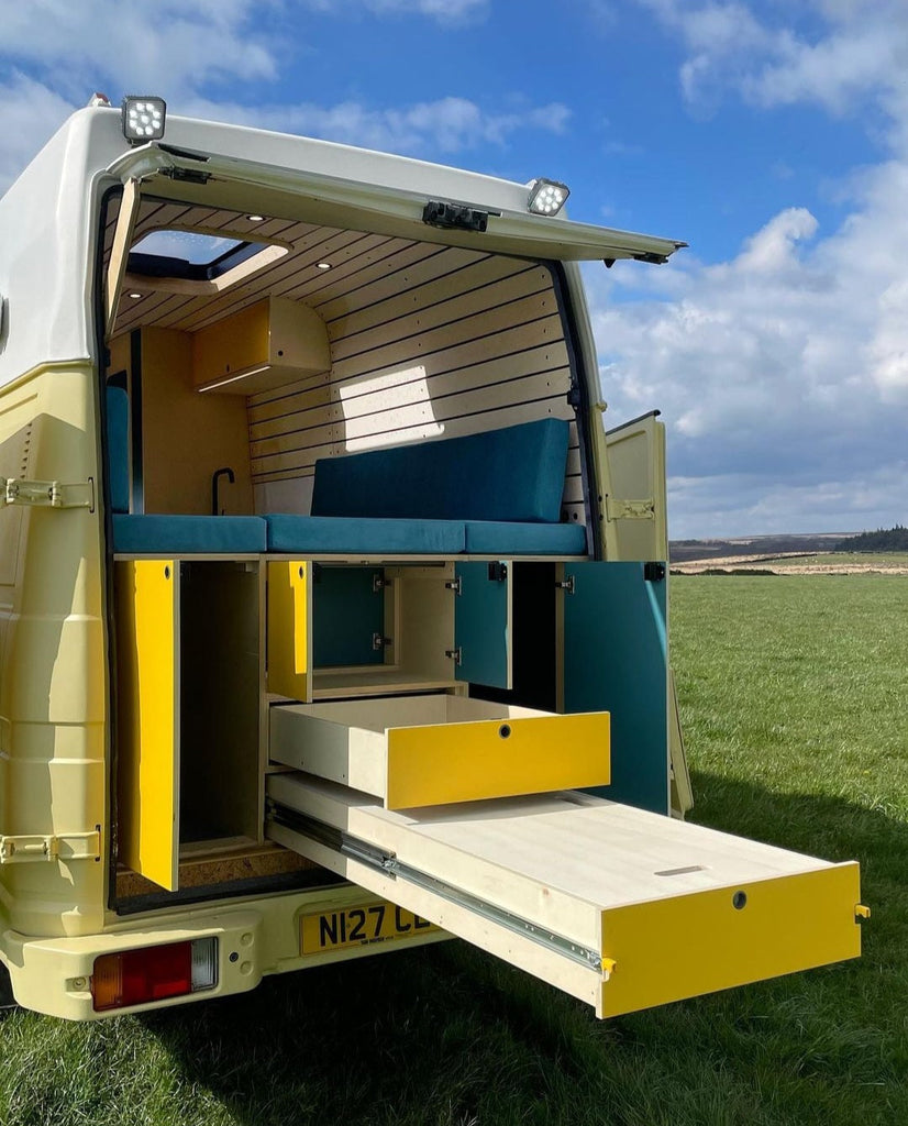 Choosing Drawer Runners for Van Conversions and Campervan Builds