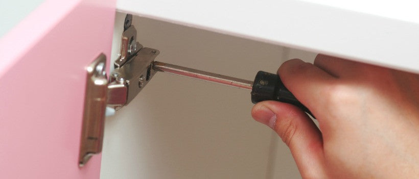 How To: Measuring and Fitting Our Kitchen Hinges