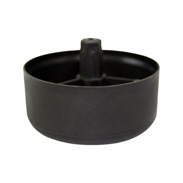 Furniture Glide Adapter 55mm x 20mm - Black Plastic - Eurofit Direct