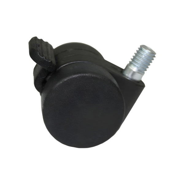 Eurofit Twin Castor - 30mm Wheel Diameter - Stem Fixing - Braked - Eurofit Direct