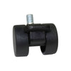 Eurofit Twin Castor - 30mm Wheel Diameter - Stem Fixing - Braked