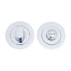 Bathroom Thumb Turn & Release Lock - Chrome