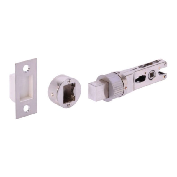 Tubular Bullet 76mm Bolt Latch - Satin Nickel