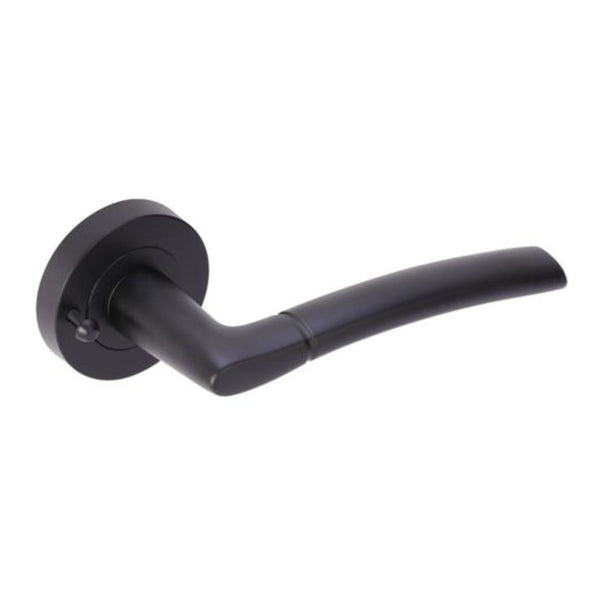 Nemo Lever on rose Privacy Handle - Matt Black