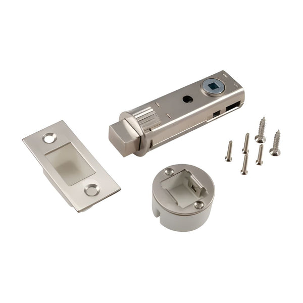 Eclipse Easy Fit Bullet Bathroom Deadbolt - Satin Chrome Plated