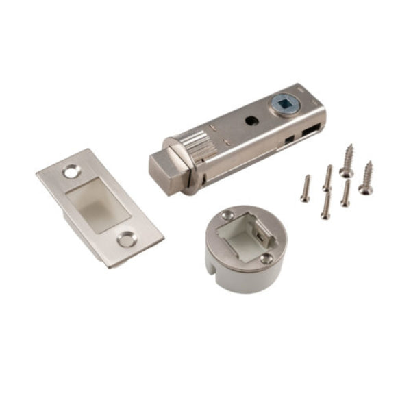 Eclipse Easy Fit Bullet Bathroom Deadbolt - Satin Chrome Plated