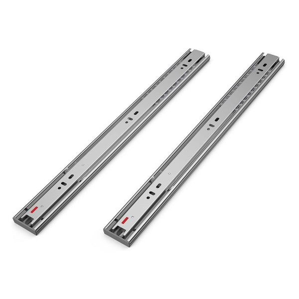 Push To Open & Soft Close Drawer Runner - 600mm - 30kg Load Rating - Full Extension