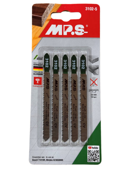 T101BR - MPS Jigsaw Blade 75/100mm CV - High Speed Steel