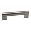 Pull Bar Handle Hole Centres 128mm - Stainless Steel Effect
