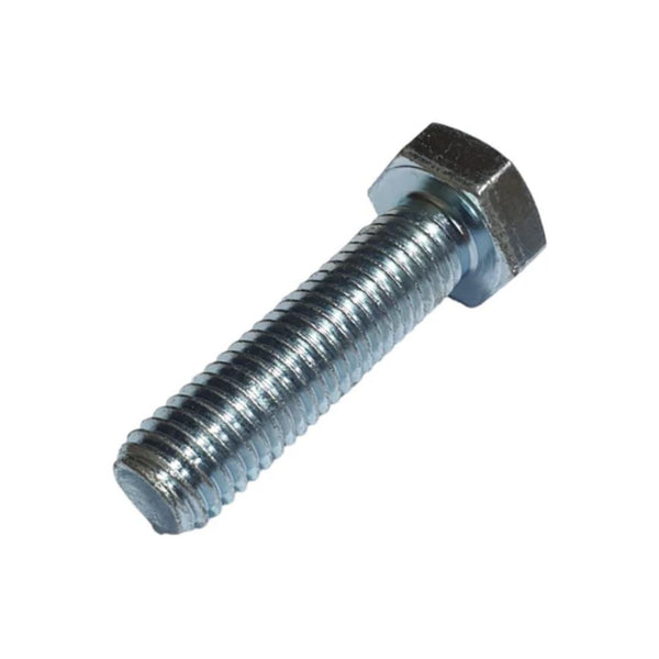 M12 x 60mm High Tensile Hex Head Setscrew Grade 8.8 DIN933 - Zinc
