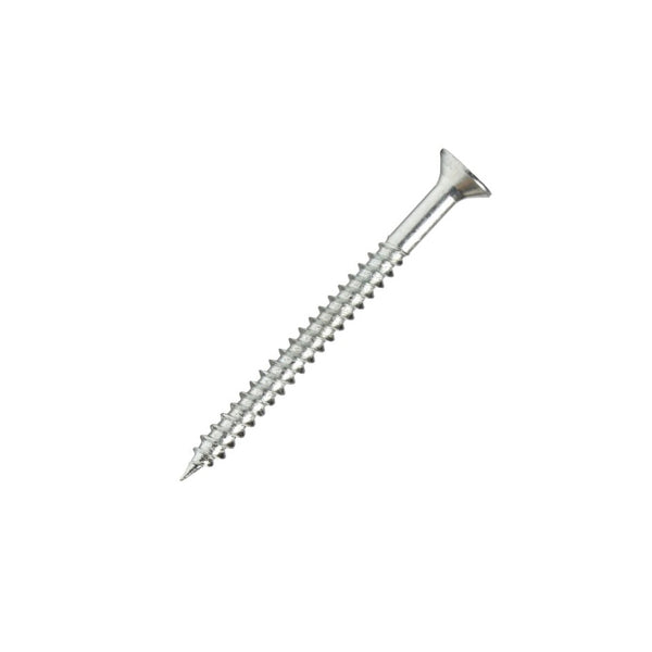 7g x 3/4" (3.9 x 20mm) Countersunk Pozi Hardened Twinthread - Zinc