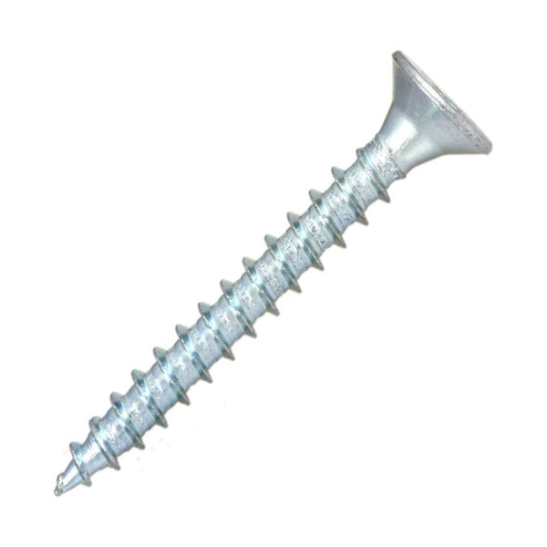 6g x 1" (3.5 x 25mm) Countersunk Pozi Wood Screws - Zinc