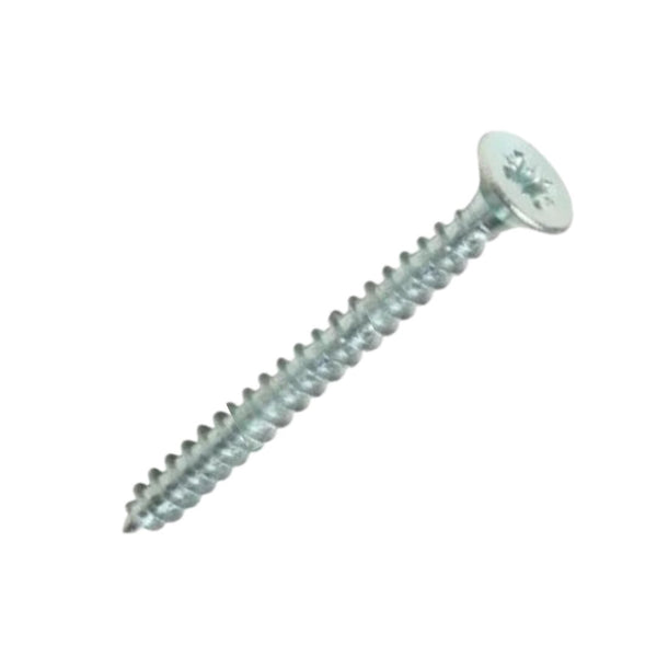 12g x 2" (5.5 x 50mm) Countersunk Pozi Type AB Self Tapping Screws - Zinc