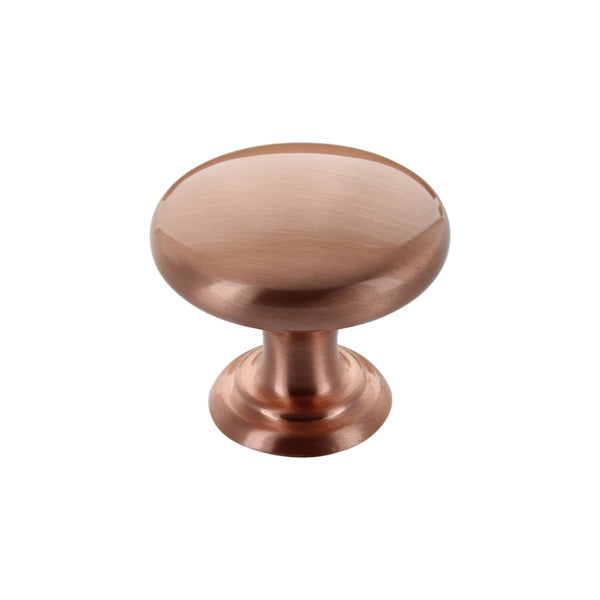 Monmouth Cabinet Door Knob 32mm - Brushed Copper