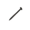 8g x 1 1/4" (4 x 33mm) Carcass Joining Pozi Head Screws - Black Zinc