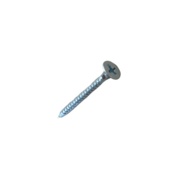 Bugle Head Fine Thread Drywall Screws 6g x 1" (3.5 x 25mm) - Zinc