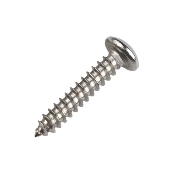 Self Tapping Pan Phillips Screws 8g x 2 1/2" (4.2 x 63mm) - Zinc