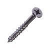 Square-Knifed Csk PZ Screws 10g x 2 1/2" (5 x 60mm) - Stainless Steel