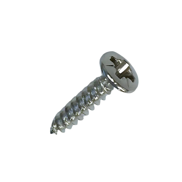 Raised Countersunk Pozi Wood Screws 5g x 5/8" (3.25 x 16mm ) - Nickel