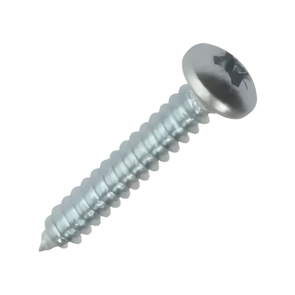 Self Tapping Pan PZ Type AB Screws 8g x 5/8" (4 x 16mm) - Zinc - Eurofit Direct