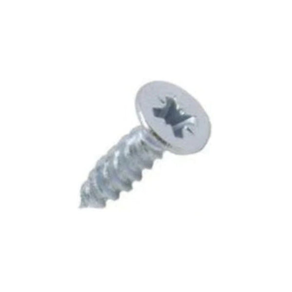 4g x 3/4" (3 x 20mm) Countersunk Pozi Hardened Twinthread Screws - Zinc