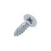 8g x 5/8" (4x 16mm) Pozi Countersunk Self Tapping Screws - Zinc