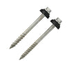 Concrete Screw Hex HD T17 Timber 'S' PT Fibafix + B Washer 6.3 x 95mm