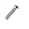 M6 x 45mm Countersunk Pozi Trilobular Thread Forming Screws - Zinc