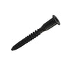 M7 x 50mm Hex Recess 4mm A/F Confirmat Screws - Black Phosphate