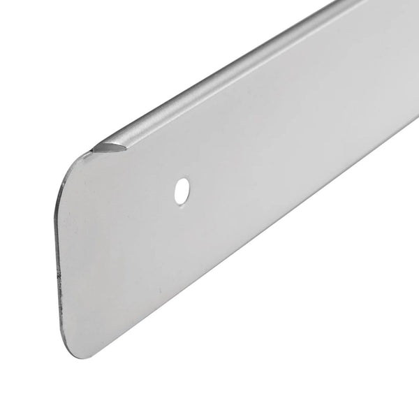 Kitchen Worktop Profile End Caps - Silver