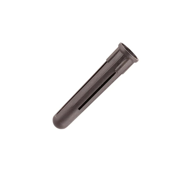 7 x 35mm Plastic Wall Plugs - Brown