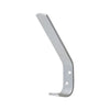 Hat and Coat 125mm Hooks - Satin Aluminium