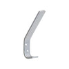 Hat and Coat Hook - Satin Aluminium