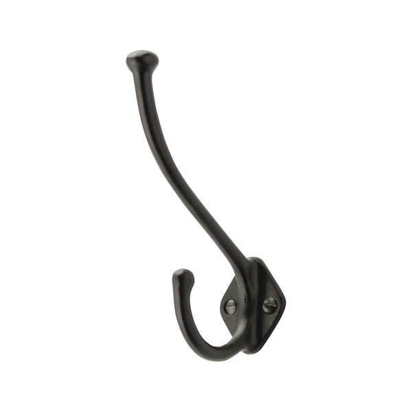 Allia Hat & Coat 160mm Hook - Black - Eurofit Direct