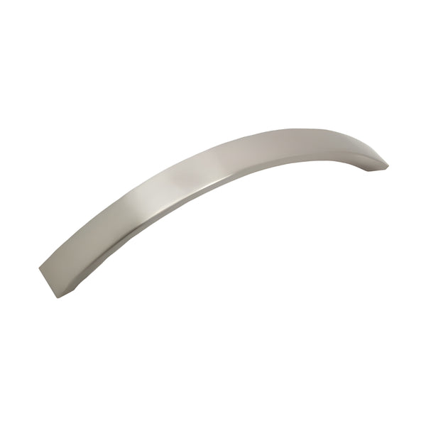 Bow Handle Hole Centre 128mm Brushed Nickel