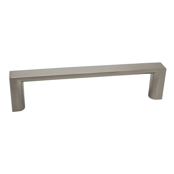 Pull D Handle Hole Centre 128mm - Brushed Nickel