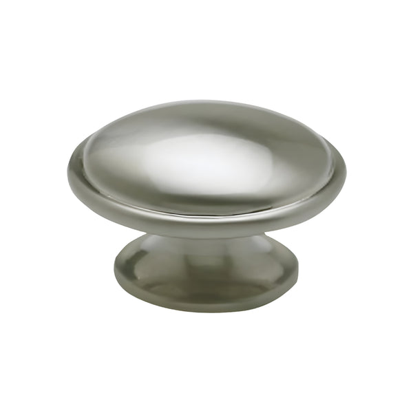 Cabinet Door Knob 38mm - Brushed Nickel